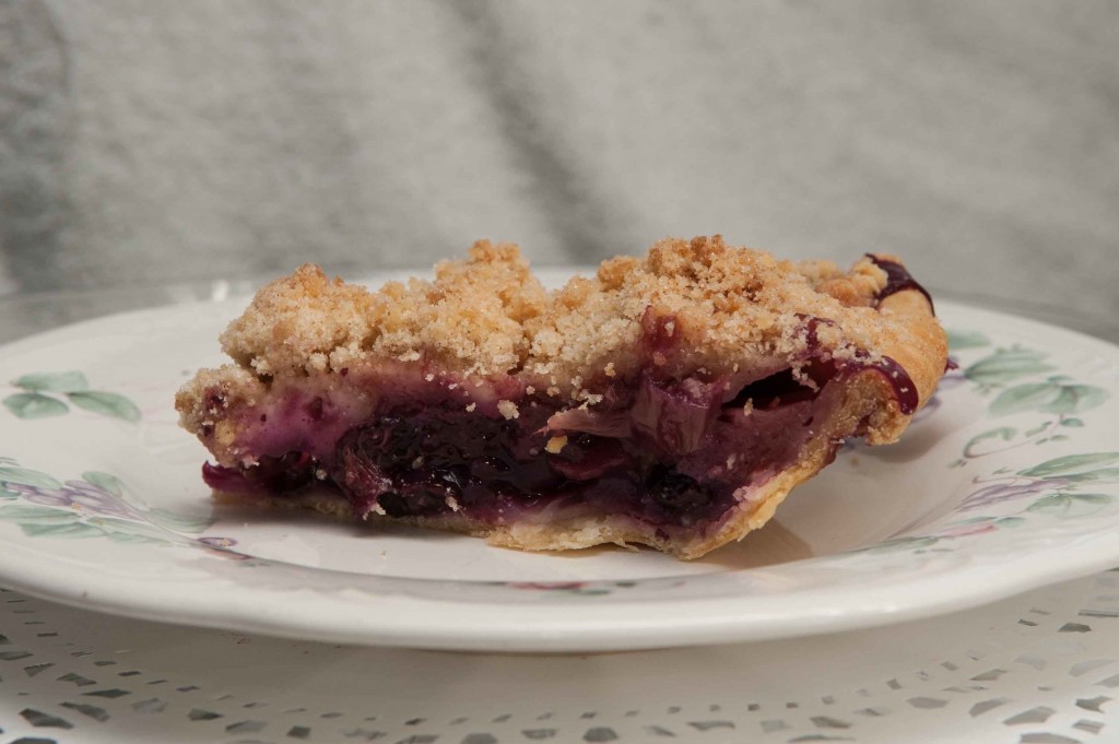 Blueberry Rhubarb Pie, photography by Diane & Doug Russell
