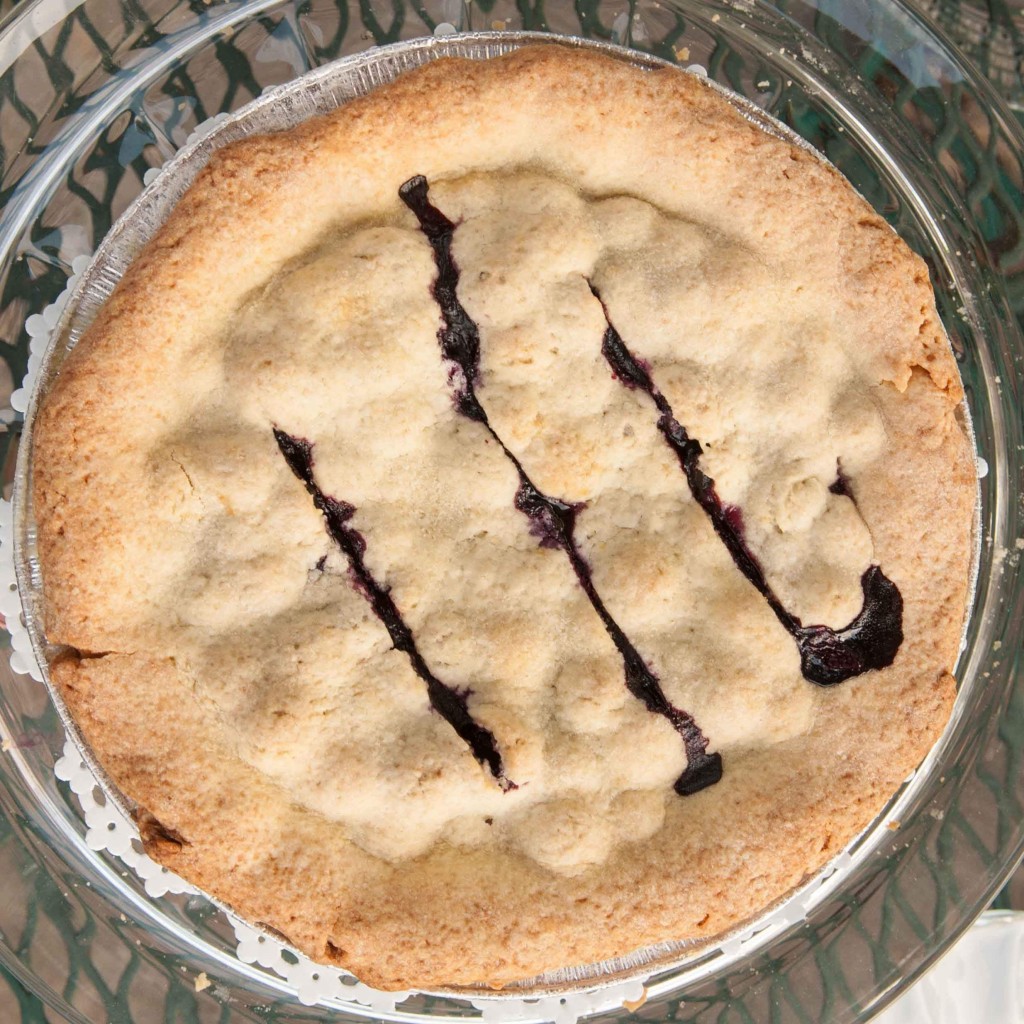 Blueberry Pie with Lemon Pastry Crust; Photo by Diane & Doug Russell