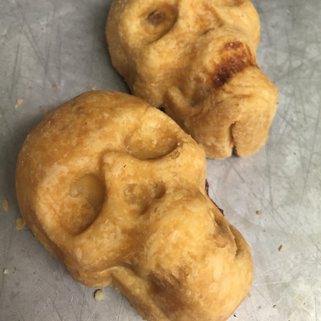 Skull Pies from Why Not Pie
